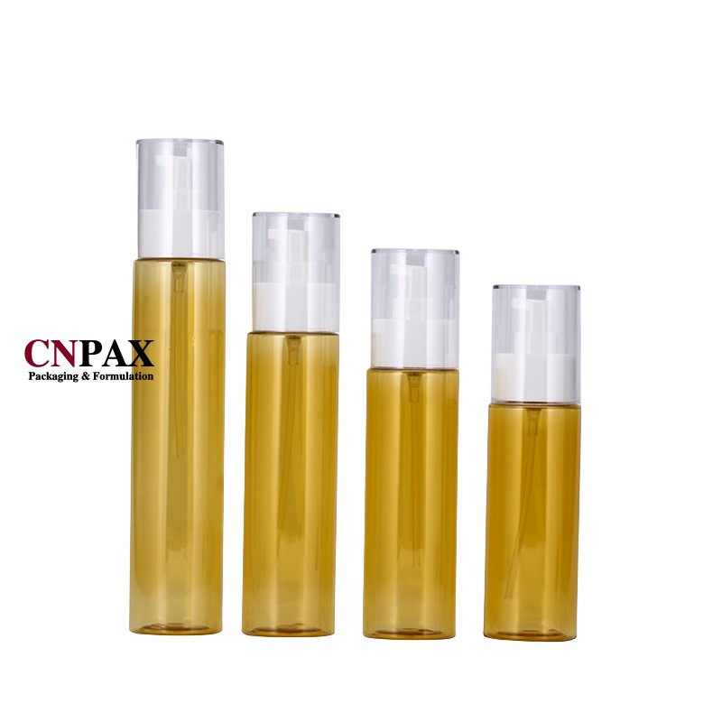 flush cap plastic pump bottles