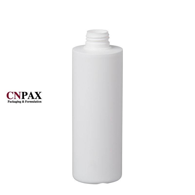 cylinder round HDPE plastic bottles