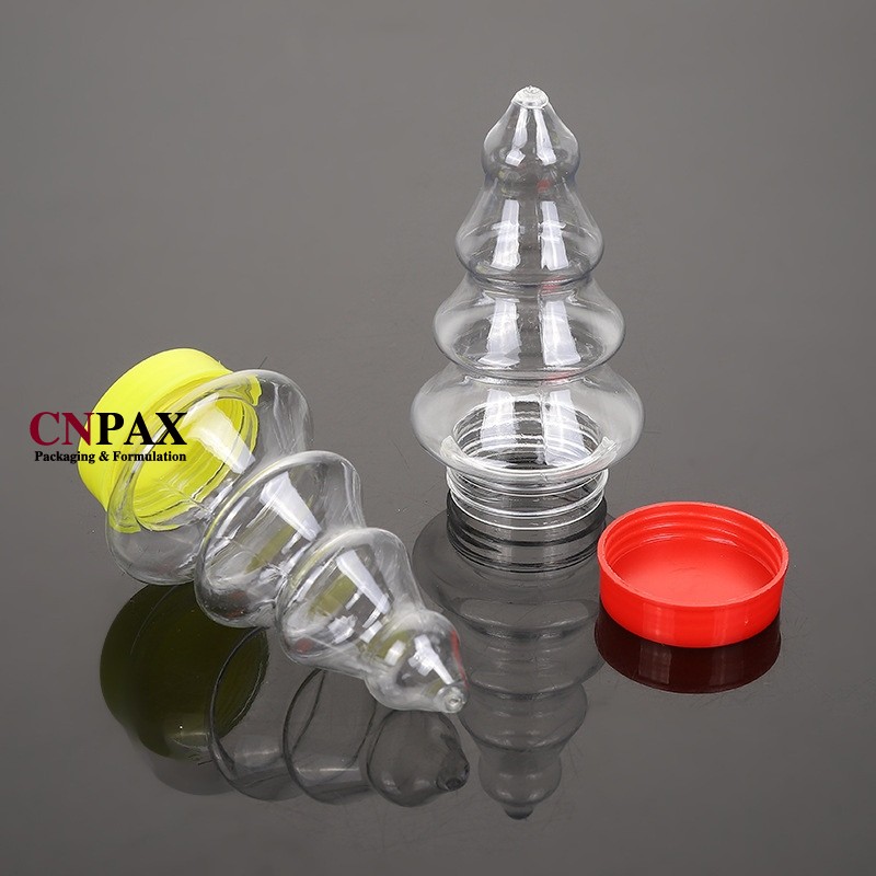 50 ml 1.67 oz christmas tree shaped bottles