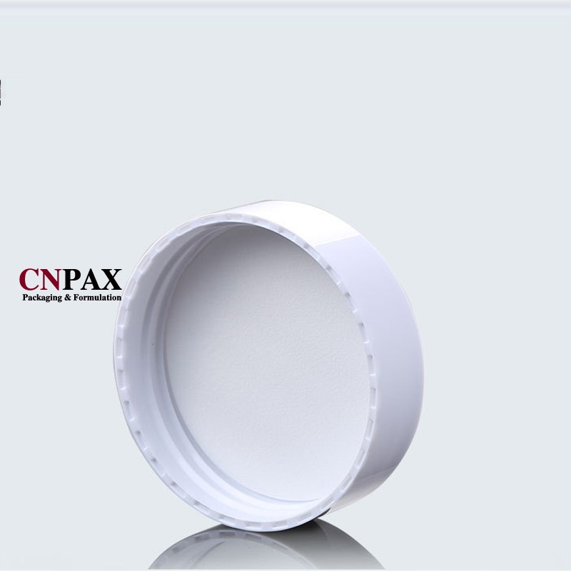 white plastic screw cap