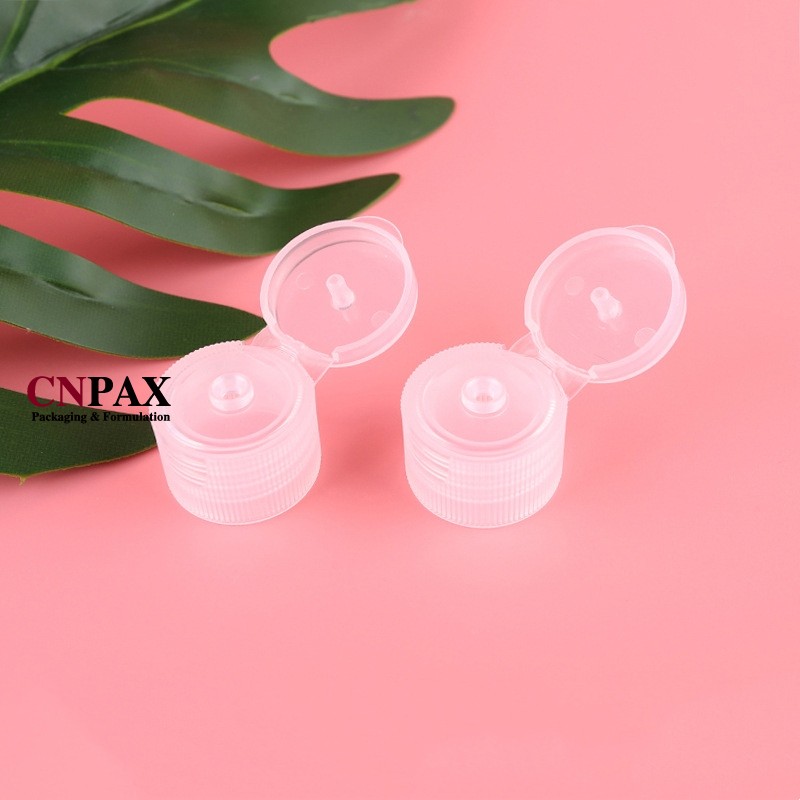 24 mm Ribbed PP Plastic Flip Top Cap