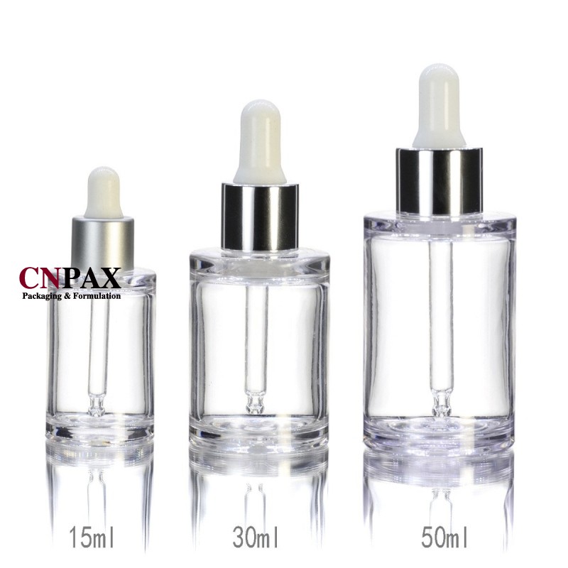 cylinder round heavy wall bottle serum bottles