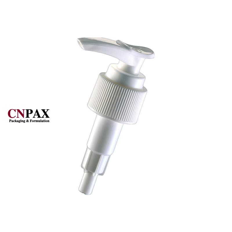 24-410 ribbed plastic pump dispenser