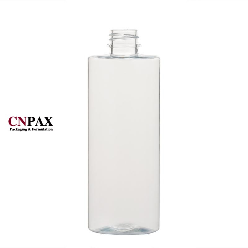 4oz 120ml flat oval PET plastic bottles