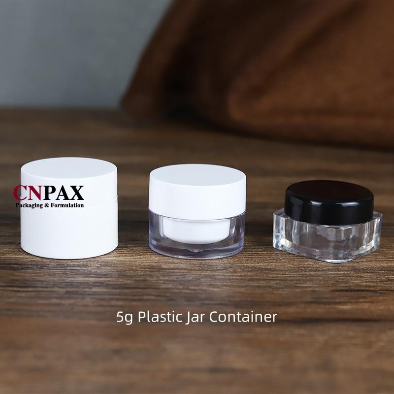 8g nail powder jar container