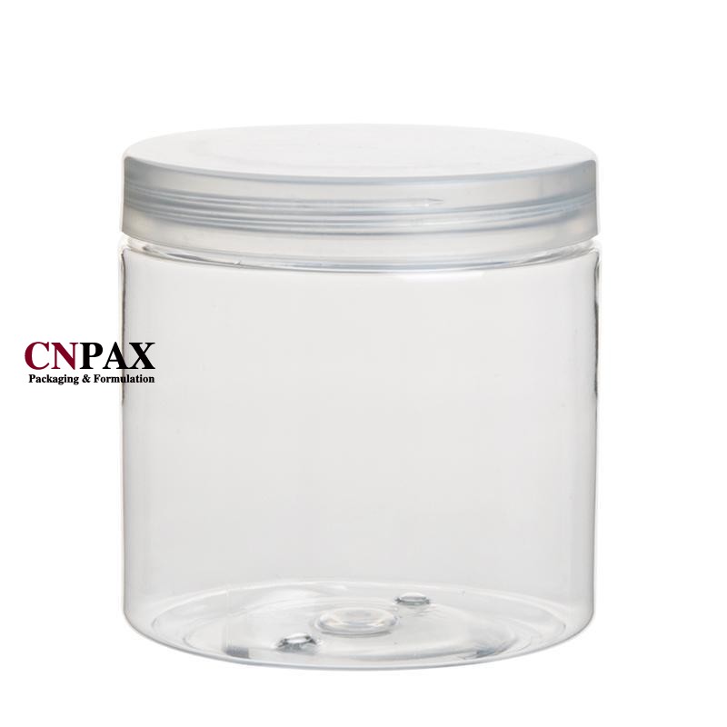 300 ml 10 fl oz wide mouth plastic storage jar hair mask jar