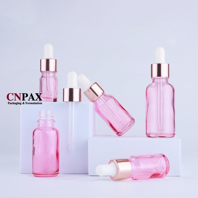 custom color glass bottles essential oil glass dropper bottles