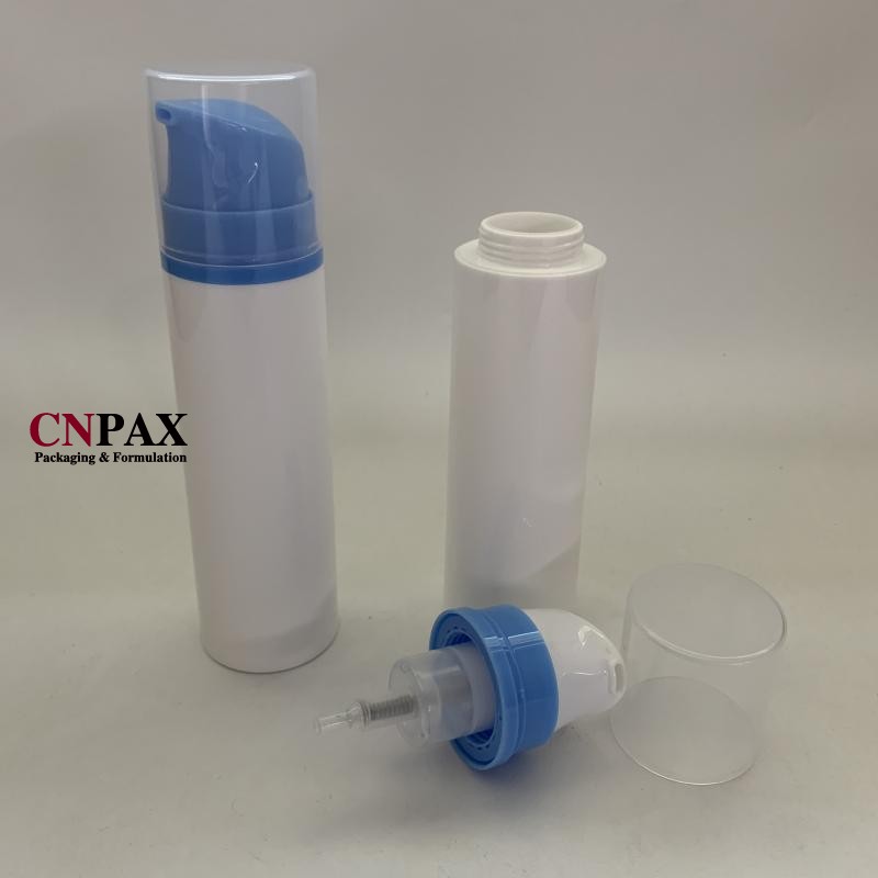 CONFEZIONE CNPAX Bottiglie erogatrici con pompa Airless da 100 ml 3,3 once Bottiglie di schiuma a bolle di detergente