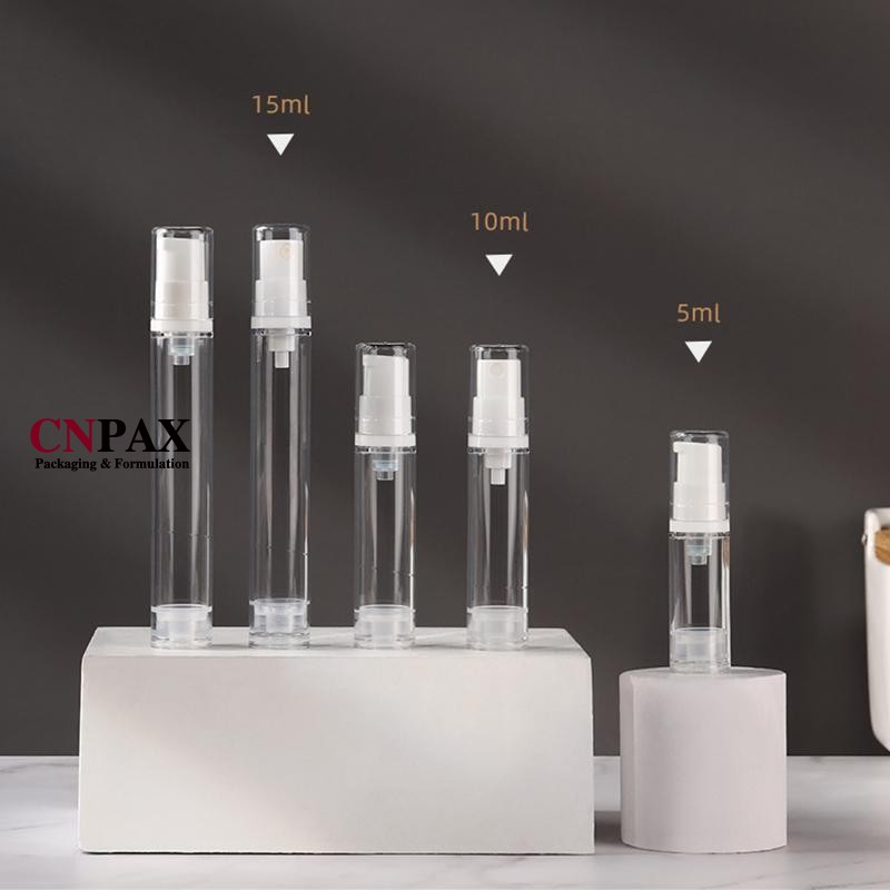 5ml 10ml 15ml airless mist bottles