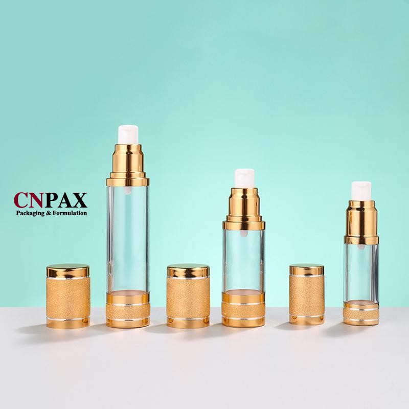 skin care container airless serum bottles in stock